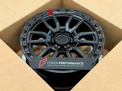 FORZA PERFORMANCE 20 INCH FORGED WHEELS RIMS for BYD LEOPARD 8 2025 custom fit BLACK ROCK RAMBLER