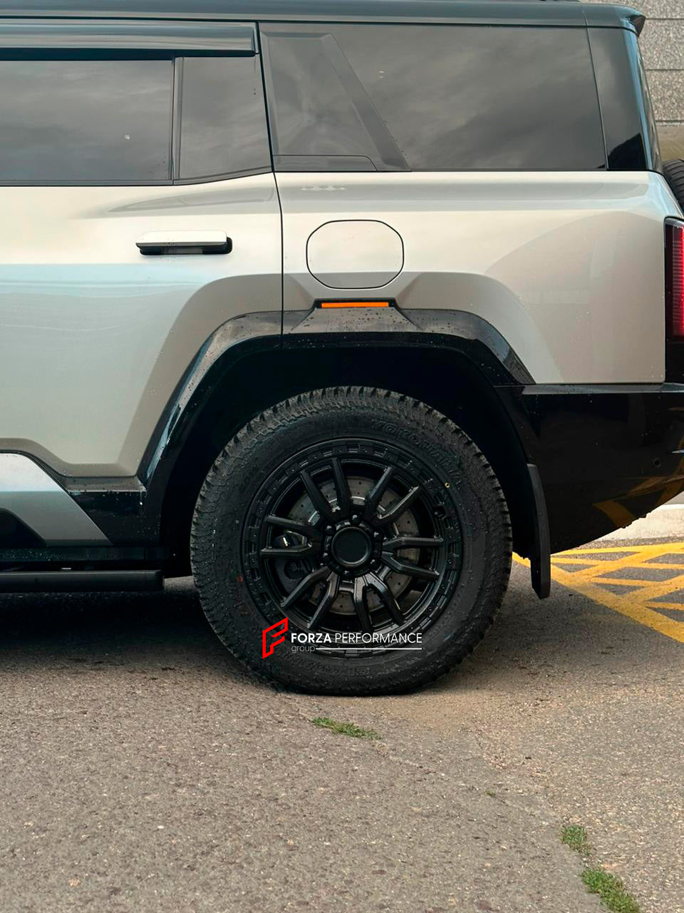 FORZA PERFORMANCE 20 INCH FORGED WHEELS RIMS for BYD LEOPARD 8 2025 custom fit BLACK ROCK RAMBLER