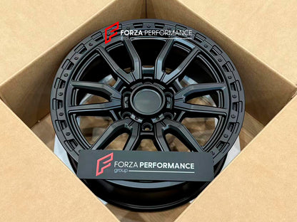 FORZA PERFORMANCE 20 INCH FORGED WHEELS RIMS for BYD LEOPARD 8 2025 custom fit BLACK ROCK RAMBLER