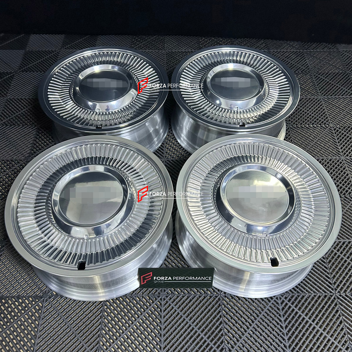 FORZA PERFORMANCE 20 INCH FORGED WHEELS RIMS for CADILLAC DEVILLE 1962 custom fit ISOTOPE SOFIA WHEELS