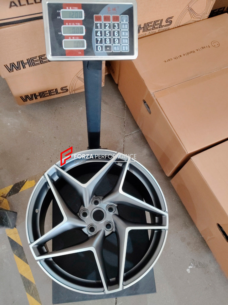 FORZA PERFORMANCE 20 INCH FORGED WHEELS RIMS for FERRARI 488 2020 custom fit OEM FERRARI F8 TRIBUTO