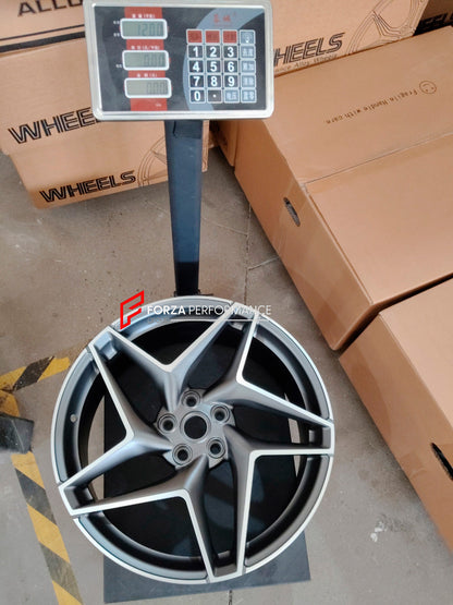 FORZA PERFORMANCE 20 INCH FORGED WHEELS RIMS for FERRARI 488 2020 custom fit OEM FERRARI F8 TRIBUTO