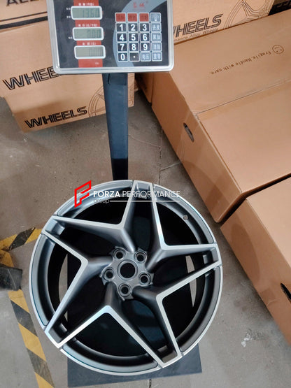 FORZA PERFORMANCE 20 INCH FORGED WHEELS RIMS for FERRARI 488 2020 custom fit OEM FERRARI F8 TRIBUTO