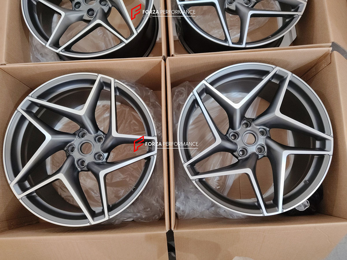 FORZA PERFORMANCE 20 INCH FORGED WHEELS RIMS for FERRARI 488 2020 custom fit OEM FERRARI F8 TRIBUTO