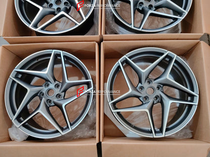 FORZA PERFORMANCE 20 INCH FORGED WHEELS RIMS for FERRARI 488 2020 custom fit OEM FERRARI F8 TRIBUTO