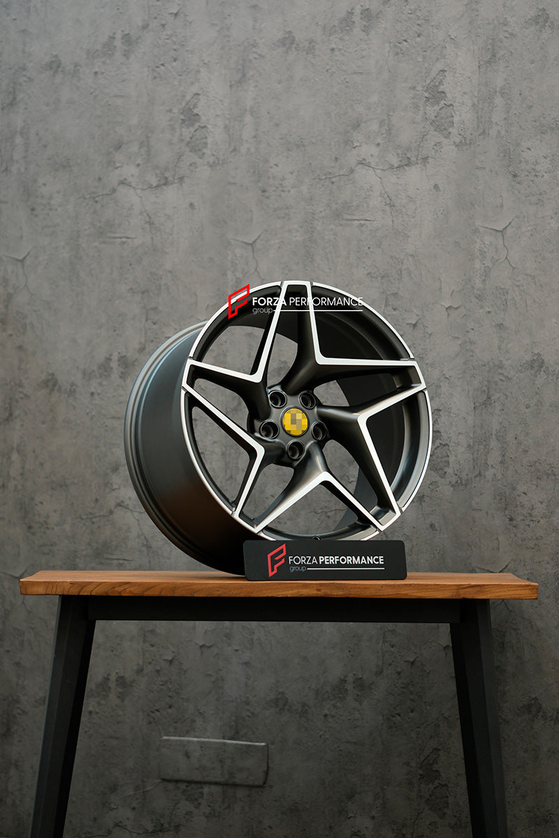 FORZA PERFORMANCE 20 INCH FORGED WHEELS RIMS for FERRARI 488 2020 custom fit OEM FERRARI F8 TRIBUTO