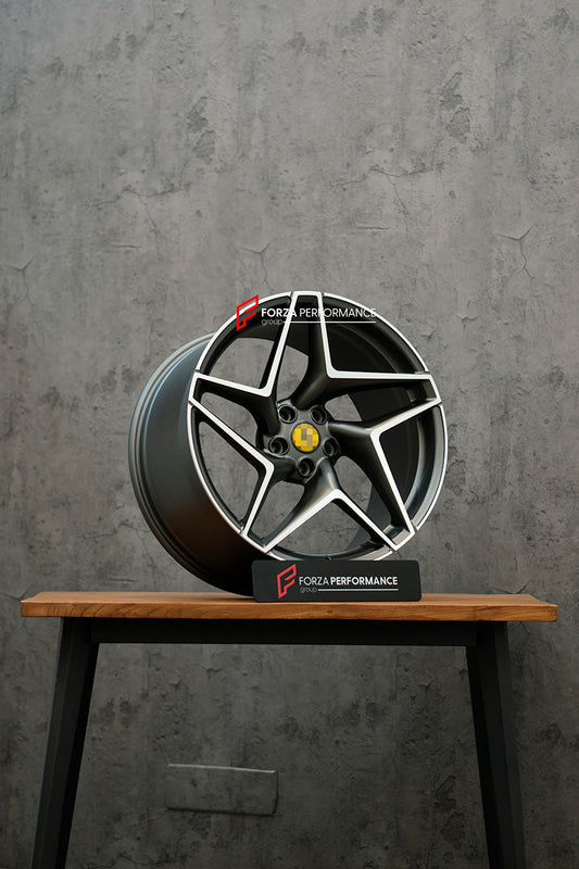 FORZA PERFORMANCE 20 INCH FORGED WHEELS RIMS for FERRARI 488 2020 custom fit OEM FERRARI F8 TRIBUTO