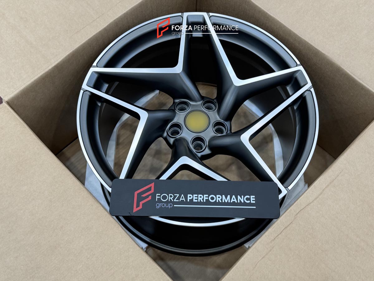 FORZA PERFORMANCE 20 INCH FORGED WHEELS RIMS for FERRARI 488 2020 custom fit OEM FERRARI F8 TRIBUTO