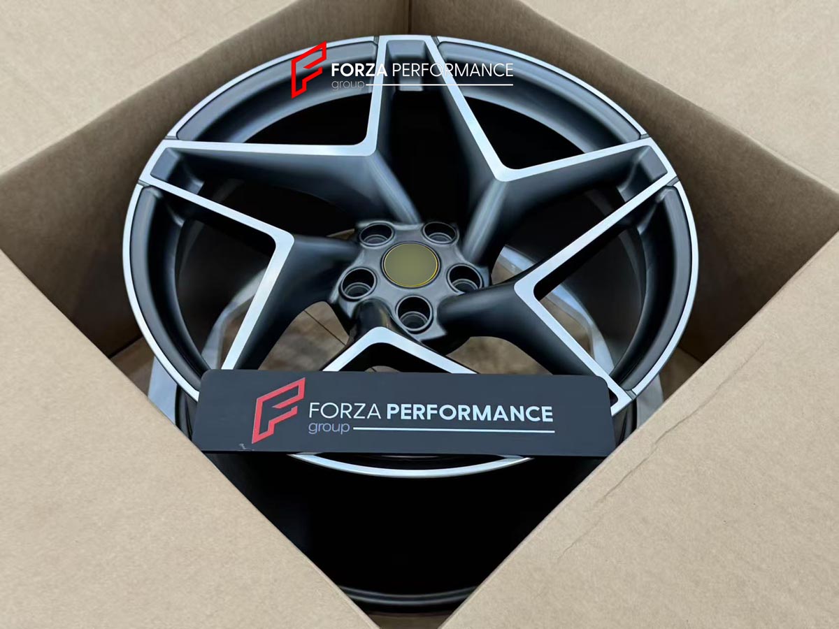 FORZA PERFORMANCE 20 INCH FORGED WHEELS RIMS for FERRARI 488 2020 custom fit OEM FERRARI F8 TRIBUTO