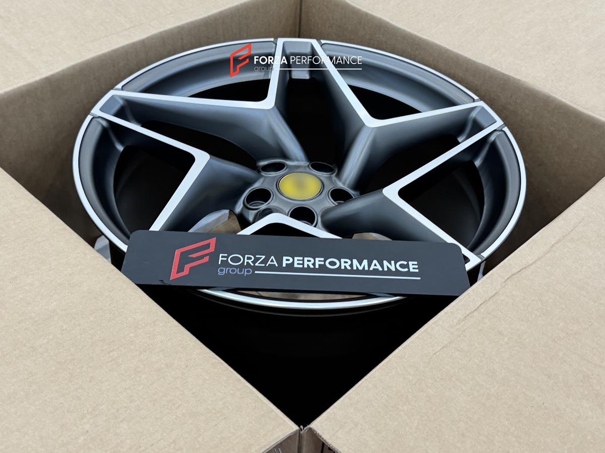 FORZA PERFORMANCE 20 INCH FORGED WHEELS RIMS for FERRARI 488 2020 custom fit OEM FERRARI F8 TRIBUTO