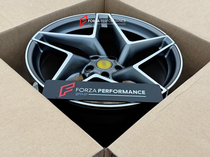 FORZA PERFORMANCE 20 INCH FORGED WHEELS RIMS for FERRARI 488 2020 custom fit OEM FERRARI F8 TRIBUTO