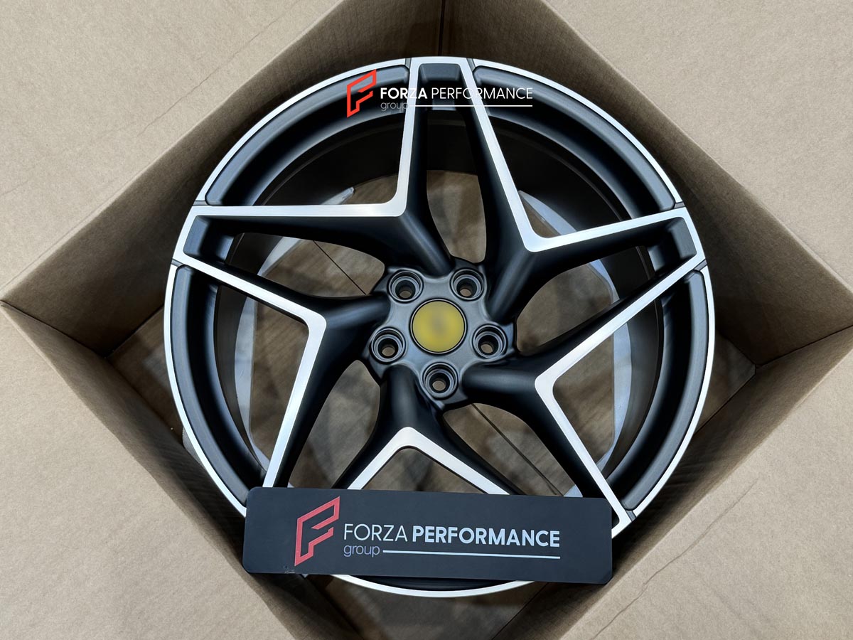 FORZA PERFORMANCE 20 INCH FORGED WHEELS RIMS for FERRARI 488 2020 custom fit OEM FERRARI F8 TRIBUTO