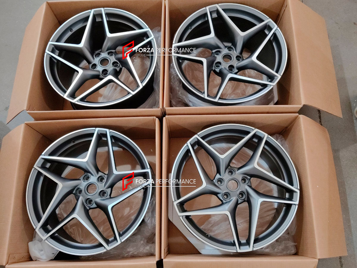 FORZA PERFORMANCE 20 INCH FORGED WHEELS RIMS for FERRARI 488 2020 custom fit OEM FERRARI F8 TRIBUTO