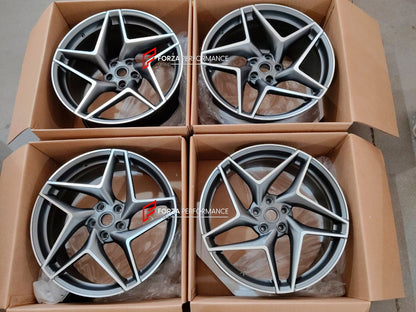 FORZA PERFORMANCE 20 INCH FORGED WHEELS RIMS for FERRARI 488 2020 custom fit OEM FERRARI F8 TRIBUTO