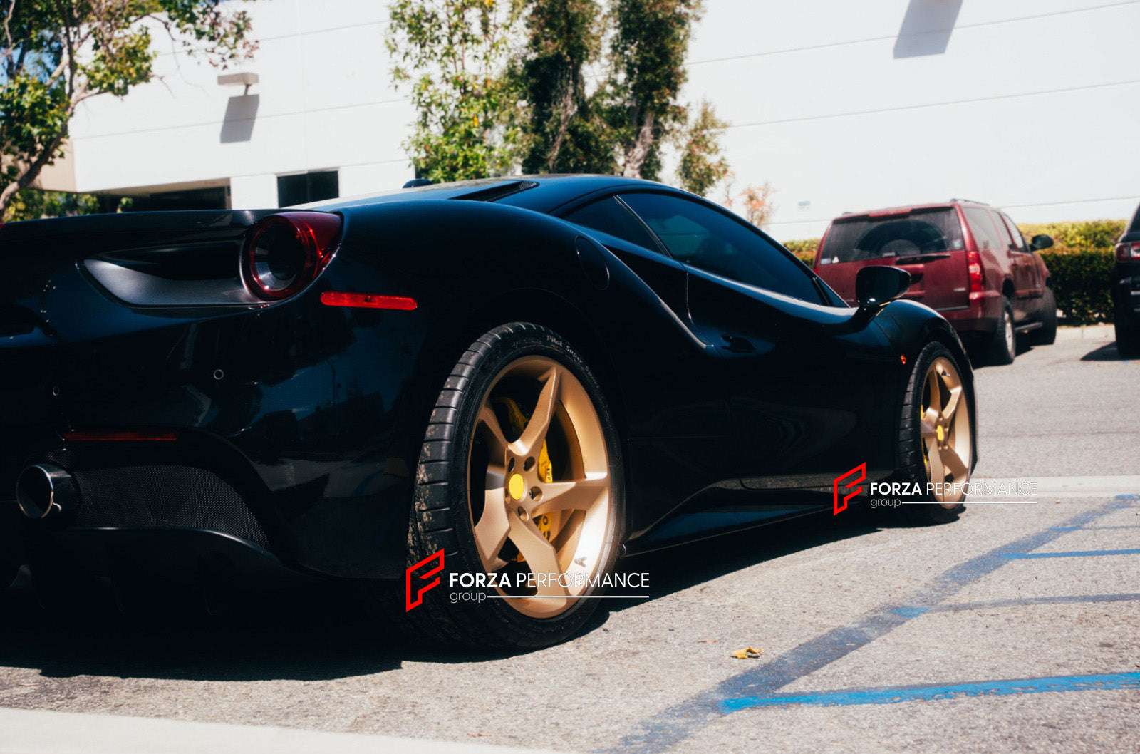 FORZA PERFORMANCE 20 INCH FORGED WHEELS RIMS for FERRARI 488 GTB 2016 custom fit OEM FERRARI SP3 DAYTONA WHEELS 171739252