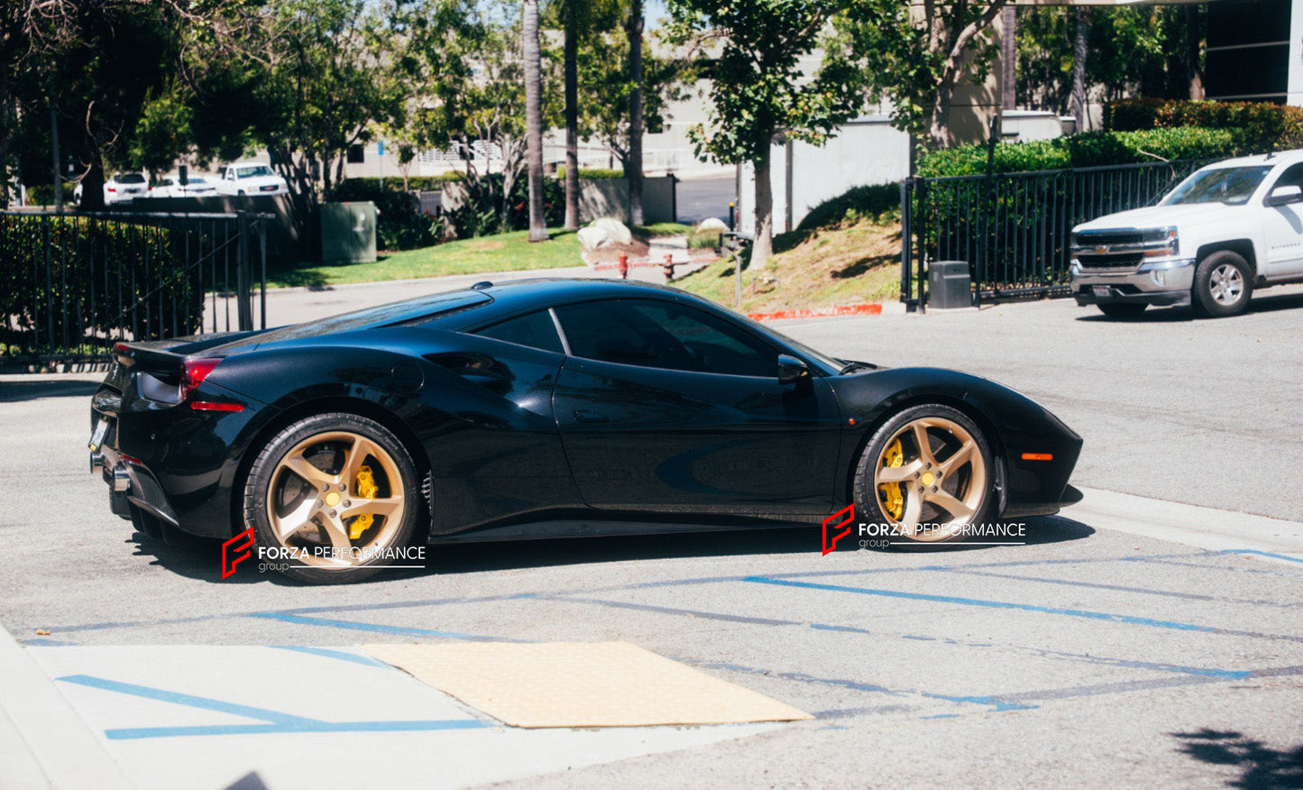 FORZA PERFORMANCE 20 INCH FORGED WHEELS RIMS for FERRARI 488 GTB 2016 custom fit OEM FERRARI SP3 DAYTONA WHEELS 171739252