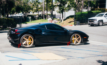 FORZA PERFORMANCE 20 INCH FORGED WHEELS RIMS for FERRARI 488 GTB 2016 custom fit OEM FERRARI SP3 DAYTONA WHEELS 171739252