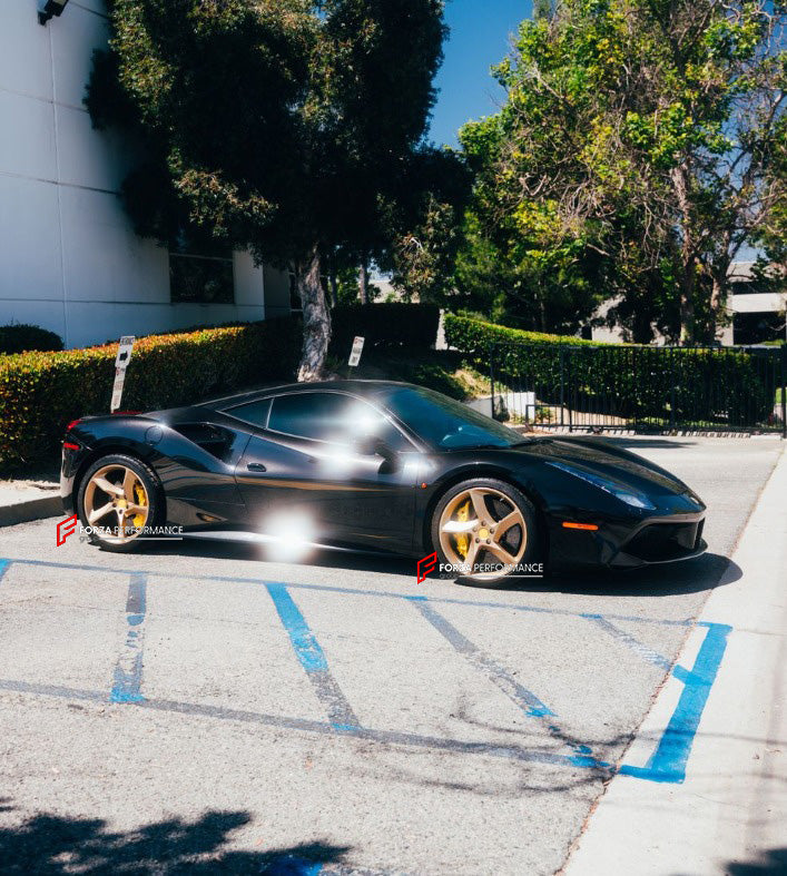 FORZA PERFORMANCE 20 INCH FORGED WHEELS RIMS for FERRARI 488 GTB 2016 custom fit OEM FERRARI SP3 DAYTONA WHEELS 171739252