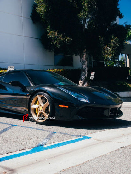 FORZA PERFORMANCE 20 INCH FORGED WHEELS RIMS for FERRARI 488 GTB 2016 custom fit OEM FERRARI SP3 DAYTONA WHEELS 171739252