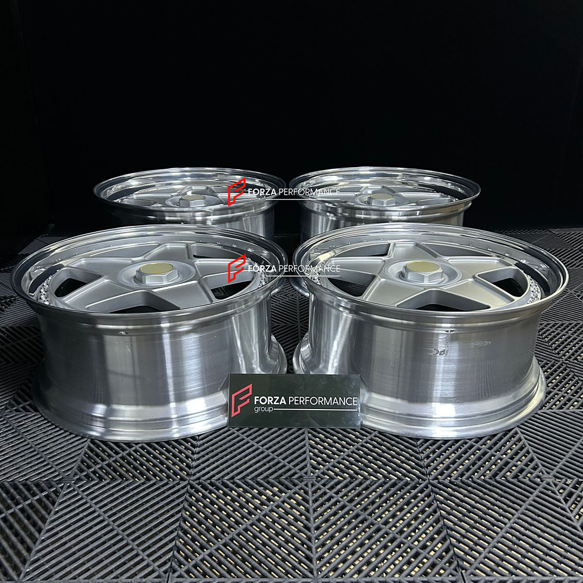 FORZA PERFORMANCE 20 INCH FORGED WHEELS RIMS for FERRARI F430 2008 custom fit OEM FERRARI F40 STYLE