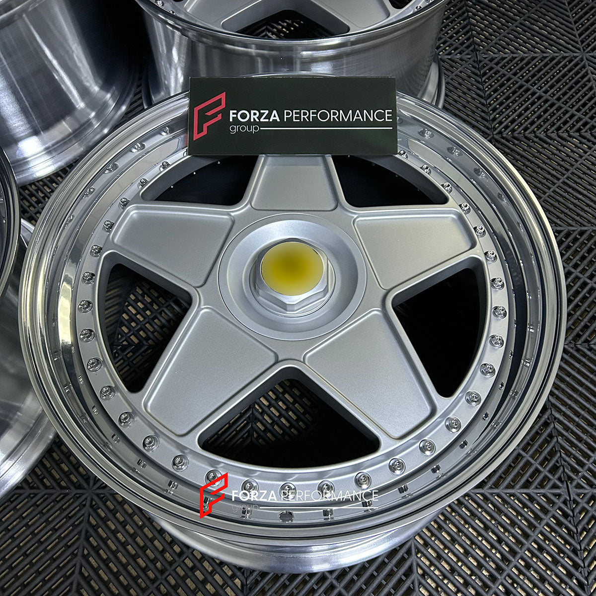 FORZA PERFORMANCE 20 INCH FORGED WHEELS RIMS for FERRARI F430 2008 custom fit OEM FERRARI F40 STYLE