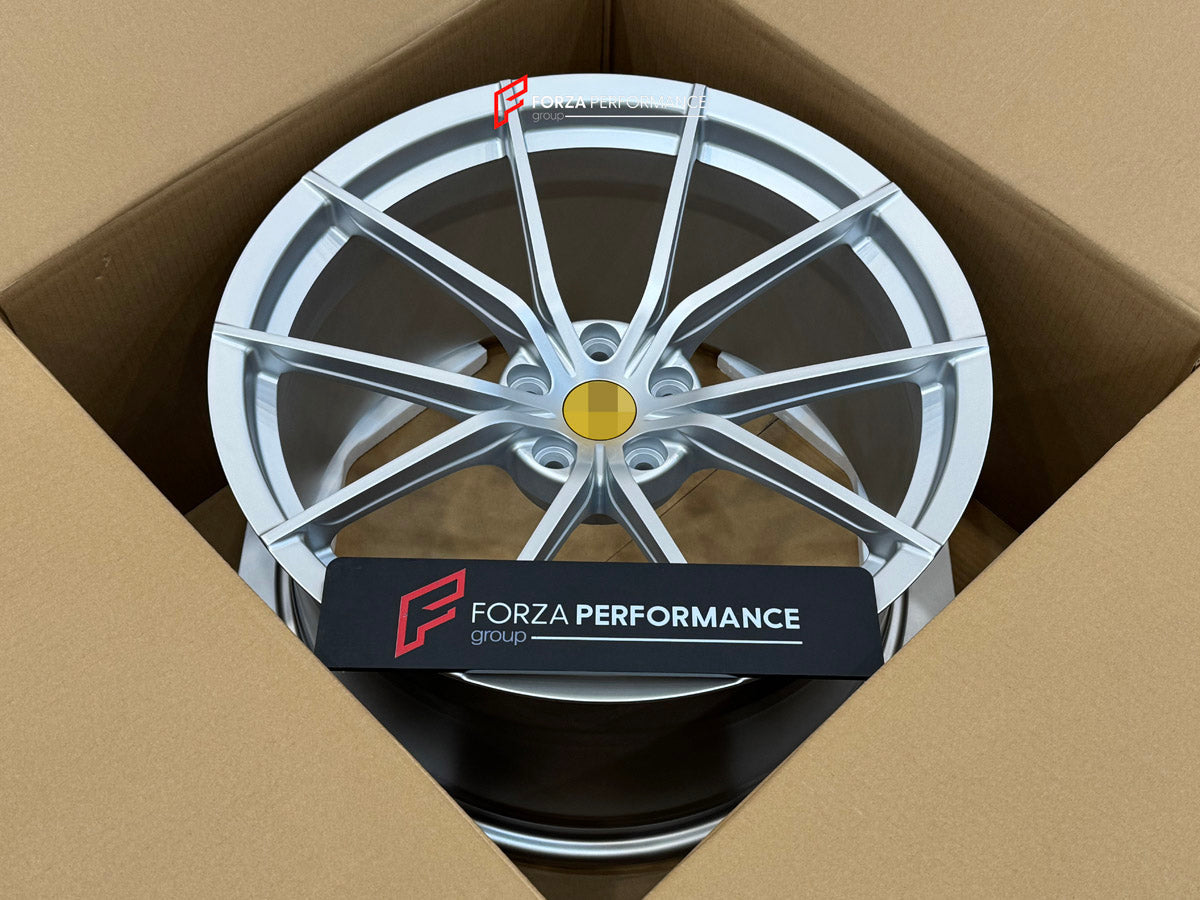 FORZA PERFORMANCE 20 INCH FORGED WHEELS RIMS for FERRARI F8 SPIDER custom fit OEM 488 PISTA WHEELS