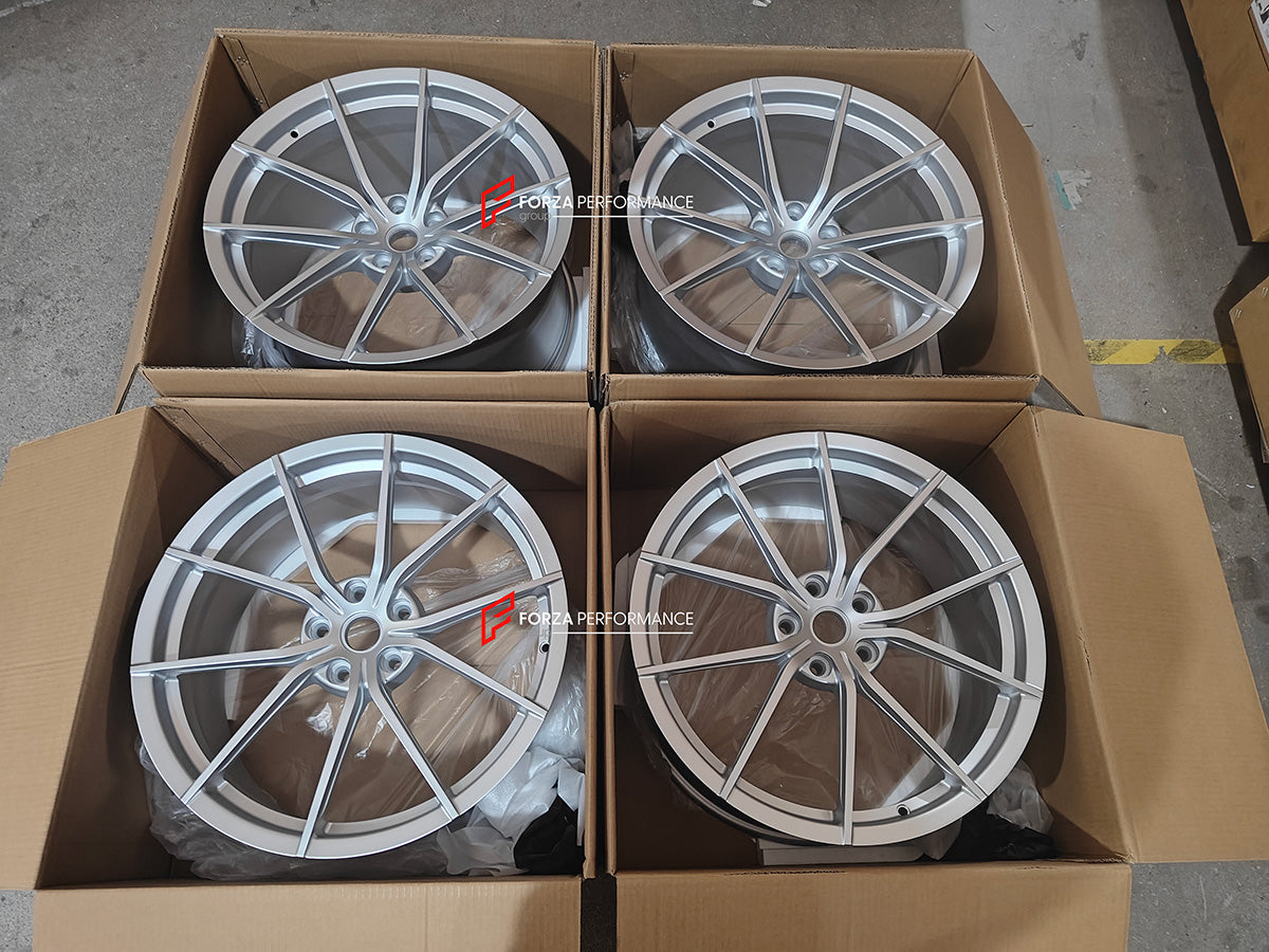 FORZA PERFORMANCE 20 INCH FORGED WHEELS RIMS for FERRARI F8 SPIDER custom fit OEM 488 PISTA WHEELS