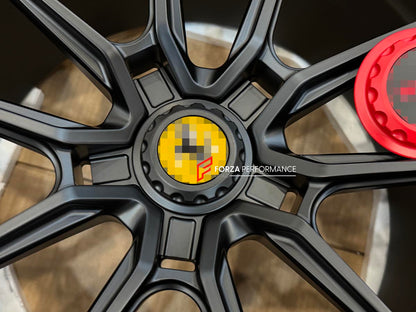 FORZA PERFORMANCE 20 INCH FORGED WHEELS RIMS for FERRARI SF90 custom fit NOVITEC X VOSSEN NF10 WHEELS