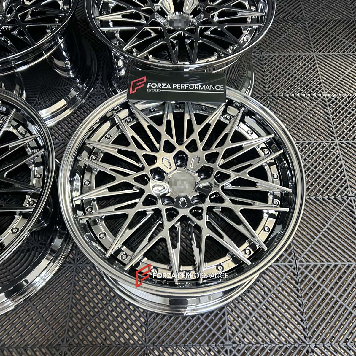 FORZA PERFORMANCE 20 INCH FORGED WHEELS RIMS for JAGUAR XKR X100 1997 custom fit ROTIFORM QLB