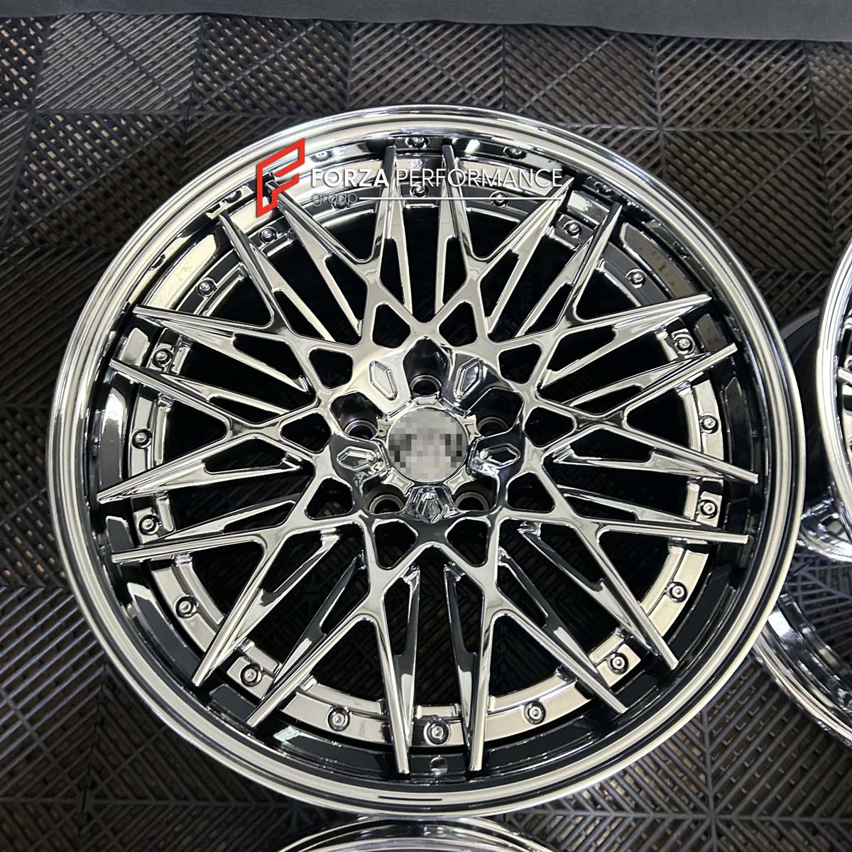 FORZA PERFORMANCE 20 INCH FORGED WHEELS RIMS for JAGUAR XKR X100 1997 custom fit ROTIFORM QLB