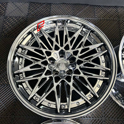 FORZA PERFORMANCE 20 INCH FORGED WHEELS RIMS for JAGUAR XKR X100 1997 custom fit ROTIFORM QLB