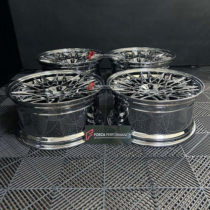 FORZA PERFORMANCE 20 INCH FORGED WHEELS RIMS for JAGUAR XKR X100 1997 custom fit ROTIFORM QLB