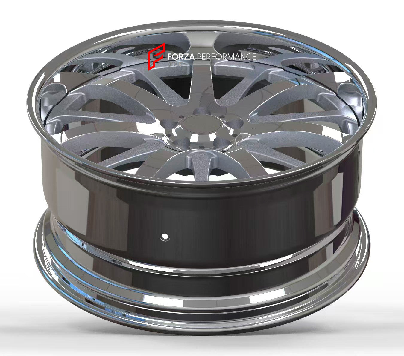 FORZA PERFORMANCE 20 INCH FORGED WHEELS RIMS for LEXUS LS460 custom fit Wald PC11-C PORTOFINO 1PC