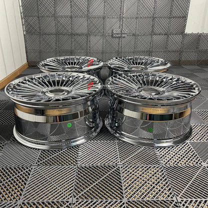 FORZA PERFORMANCE 20 INCH FORGED WHEELS RIMS for LINCOLN CONTINENTAL 1965 custom fit HLM-9