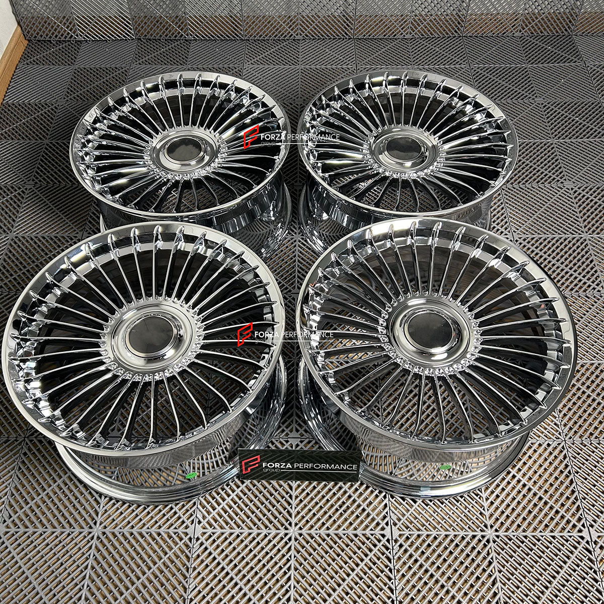 FORZA PERFORMANCE 20 INCH FORGED WHEELS RIMS for LINCOLN CONTINENTAL 1965 custom fit HLM-9