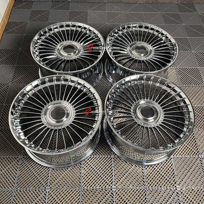 FORZA PERFORMANCE 20 INCH FORGED WHEELS RIMS for LINCOLN CONTINENTAL 1965 custom fit HLM-9