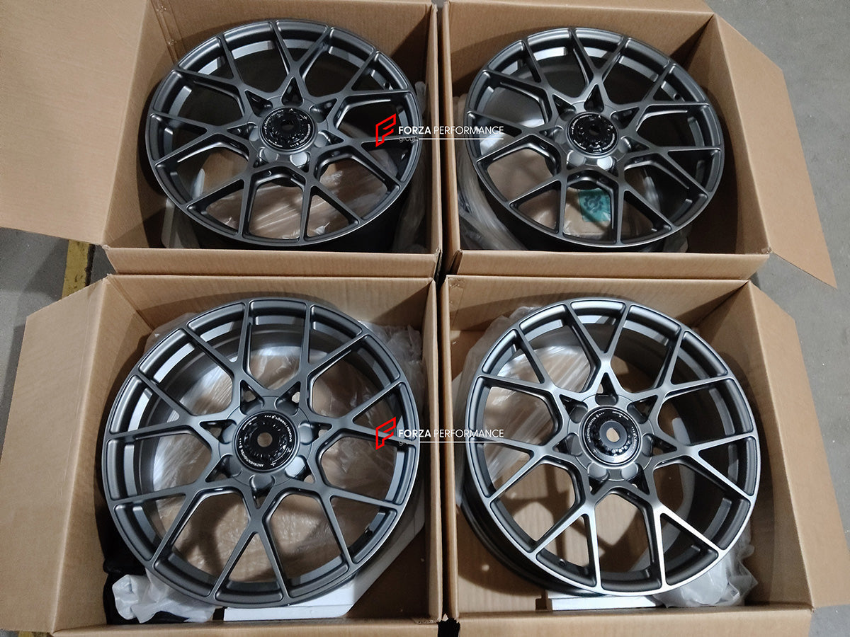 FORZA PERFORMANCE 20 INCH FORGED WHEELS RIMS for PORSCHE 718 982 GT4 2023 custom fit OEM 911 992 GT3 RS WHEELS