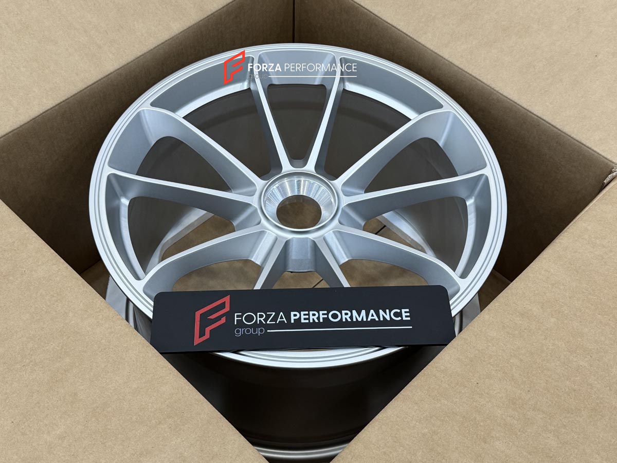 FORZA PERFORMANCE 20 INCH FORGED WHEELS RIMS for PORSCHE 718 982 GT4RS 2024 custom fit OEM 991 GT3 99136216282