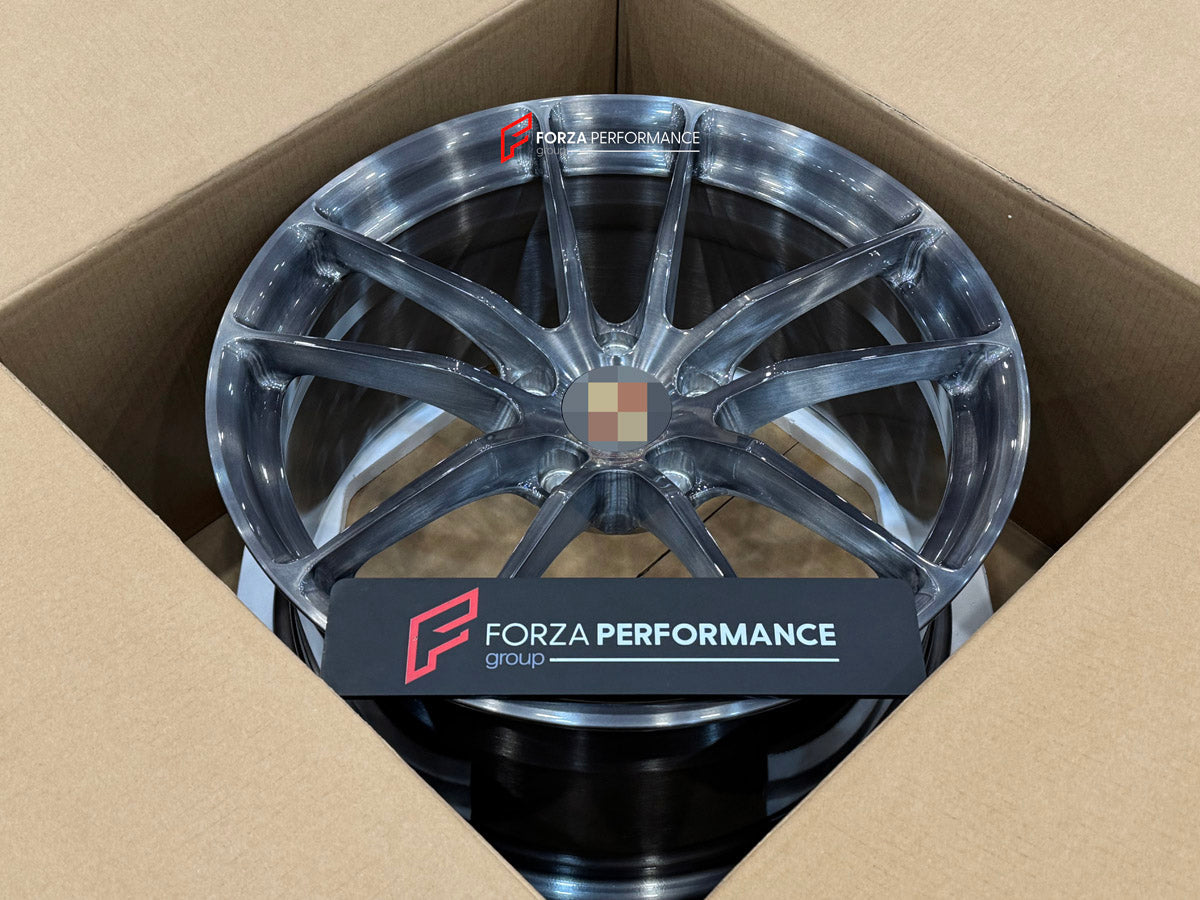 FORZA PERFORMANCE 20 INCH FORGED WHEELS RIMS for PORSCHE CAYMAN 981 2013 custom fit P104