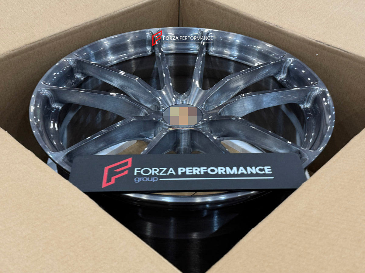 FORZA PERFORMANCE 20 INCH FORGED WHEELS RIMS for PORSCHE CAYMAN 981 2013 custom fit P104