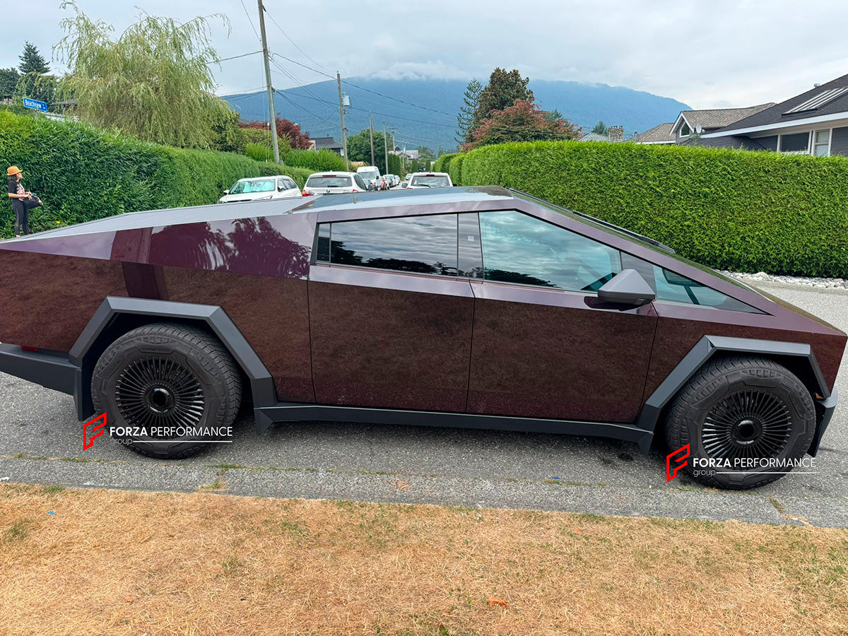 FORZA PERFORMANCE 20 INCH FORGED WHEELS RIMS for TESLA CYBERTRUCK 2024 custom fit FORGIATO TRIMESTRE-M STYLE