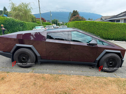 FORZA PERFORMANCE 20 INCH FORGED WHEELS RIMS for TESLA CYBERTRUCK 2024 custom fit FORGIATO TRIMESTRE-M STYLE