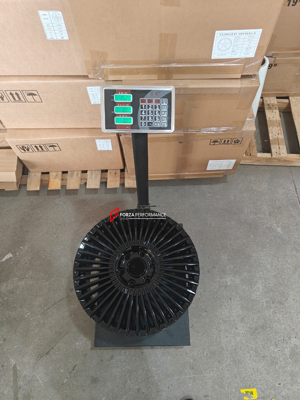 FORZA PERFORMANCE 20 INCH FORGED WHEELS RIMS for TESLA CYBERTRUCK 2024 custom fit FORGIATO TRIMESTRE-M STYLE