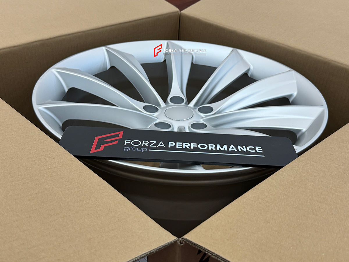 FORZA PERFORMANCE 20 INCH FORGED WHEELS RIMS for TESLA MODEL S 2017 custom fit OEM TESLA X STYLE
