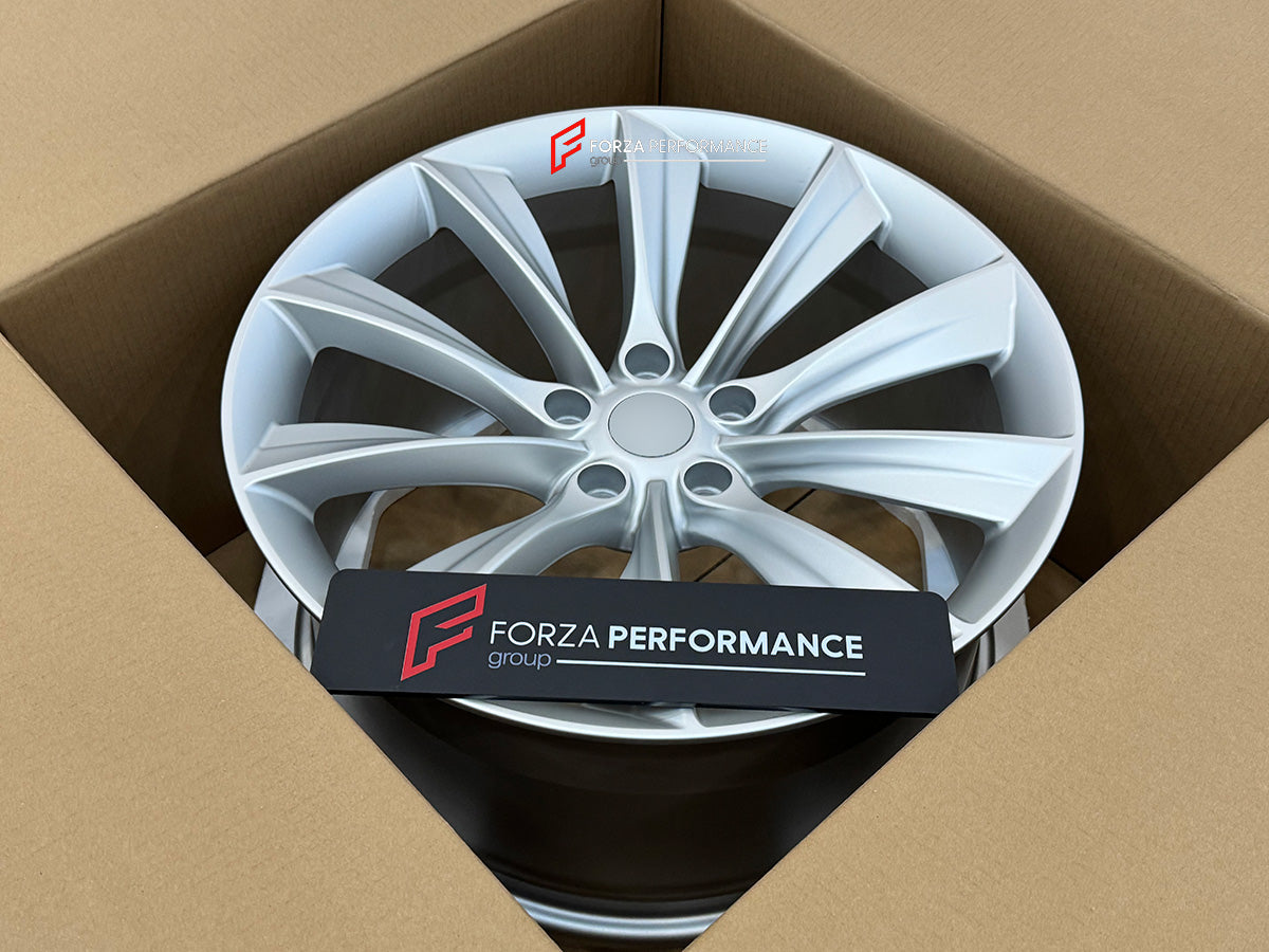 FORZA PERFORMANCE 20 INCH FORGED WHEELS RIMS for TESLA MODEL S 2017 custom fit OEM TESLA X STYLE