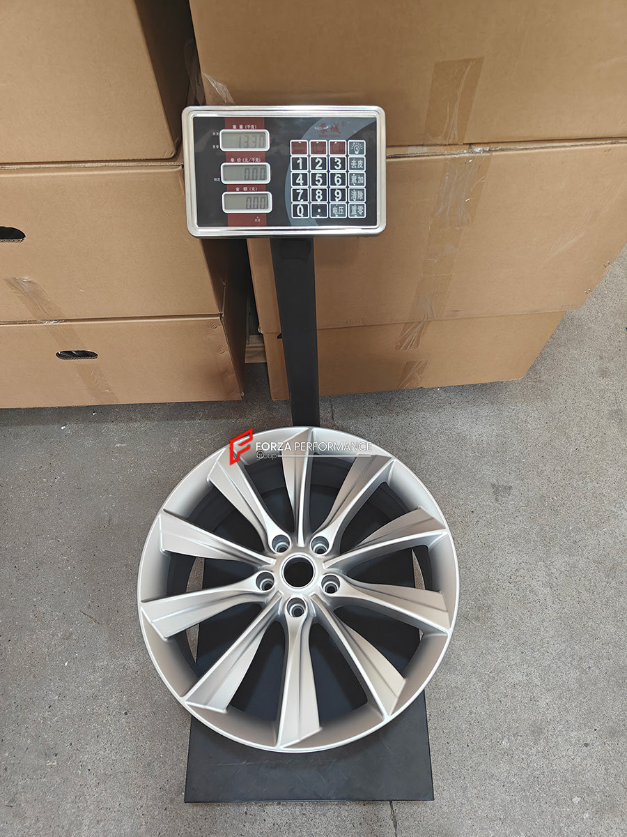 FORZA PERFORMANCE 20 INCH FORGED WHEELS RIMS for TESLA MODEL S 2017 custom fit OEM TESLA X STYLE