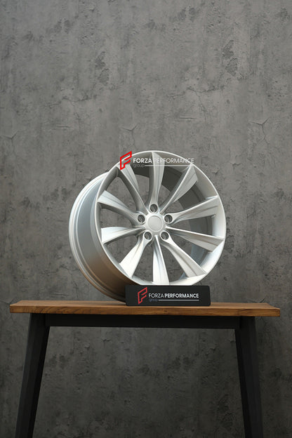 FORZA PERFORMANCE 20 INCH FORGED WHEELS RIMS for TESLA MODEL S 2017 custom fit OEM TESLA X STYLE