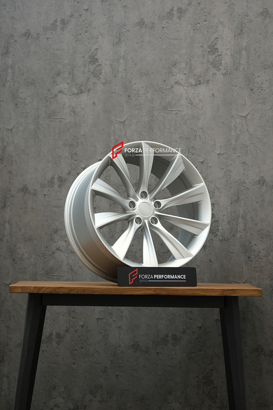 FORZA PERFORMANCE 20 INCH FORGED WHEELS RIMS for TESLA MODEL S 2017 custom fit OEM TESLA X STYLE