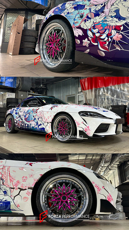 FORZA PERFORMANCE 20 INCH FORGED WHEELS RIMS for TOYOTA SUPRA A90 GR 2024 custom fit 6AD LOTUS