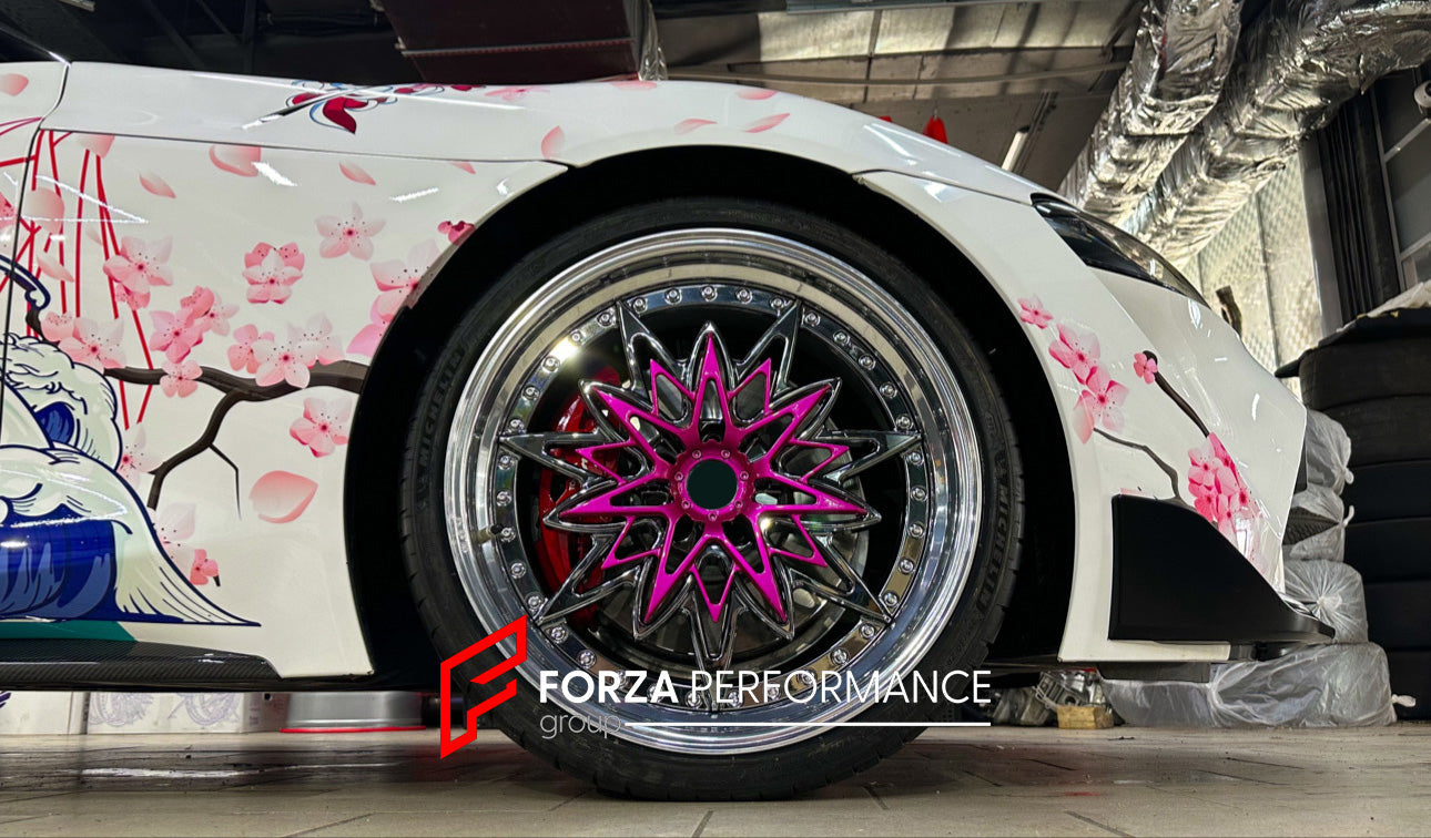 FORZA PERFORMANCE 20 INCH FORGED WHEELS RIMS for TOYOTA SUPRA A90 GR 2024 custom fit 6AD LOTUS